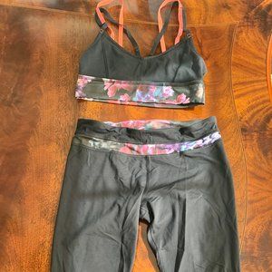 Lululemon Spring Has Sprung Crops- Size 8